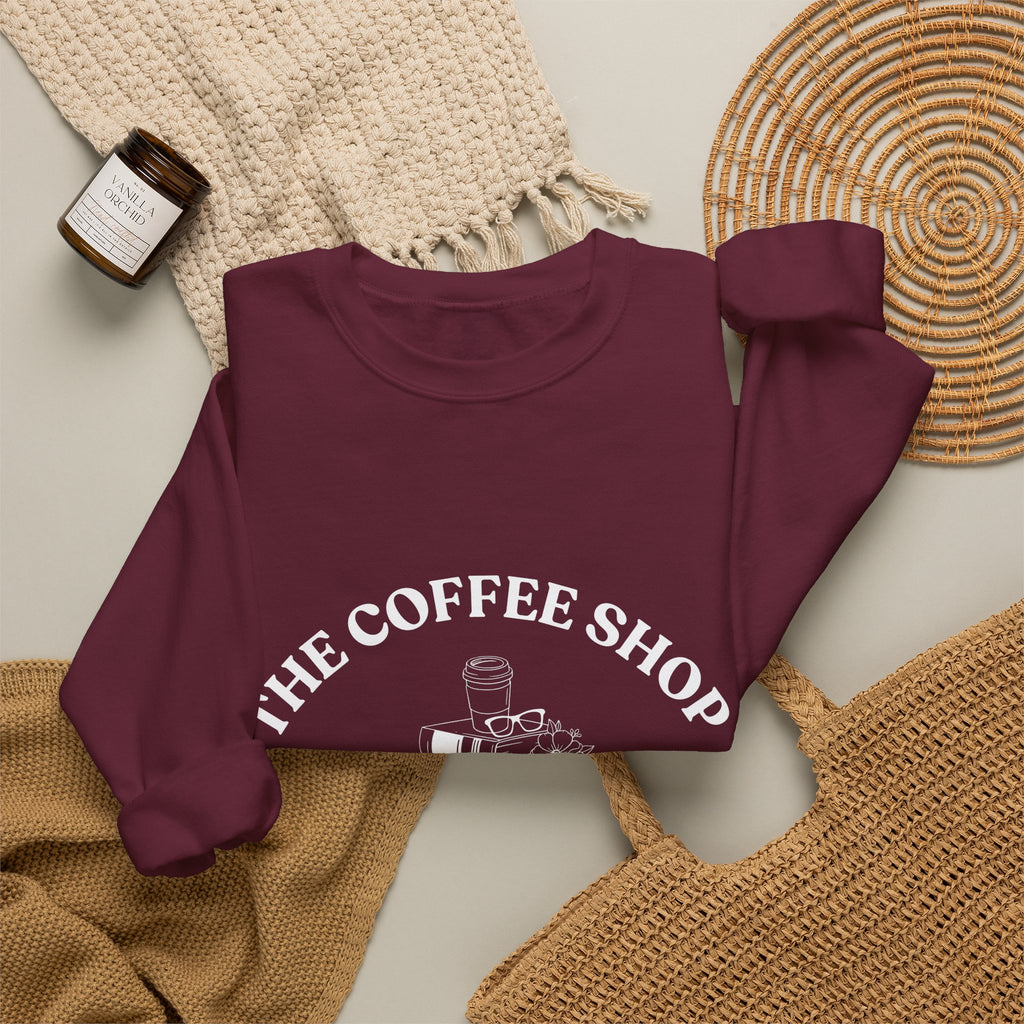 Coffee Shop Book Club Crewneck Sweatshirt