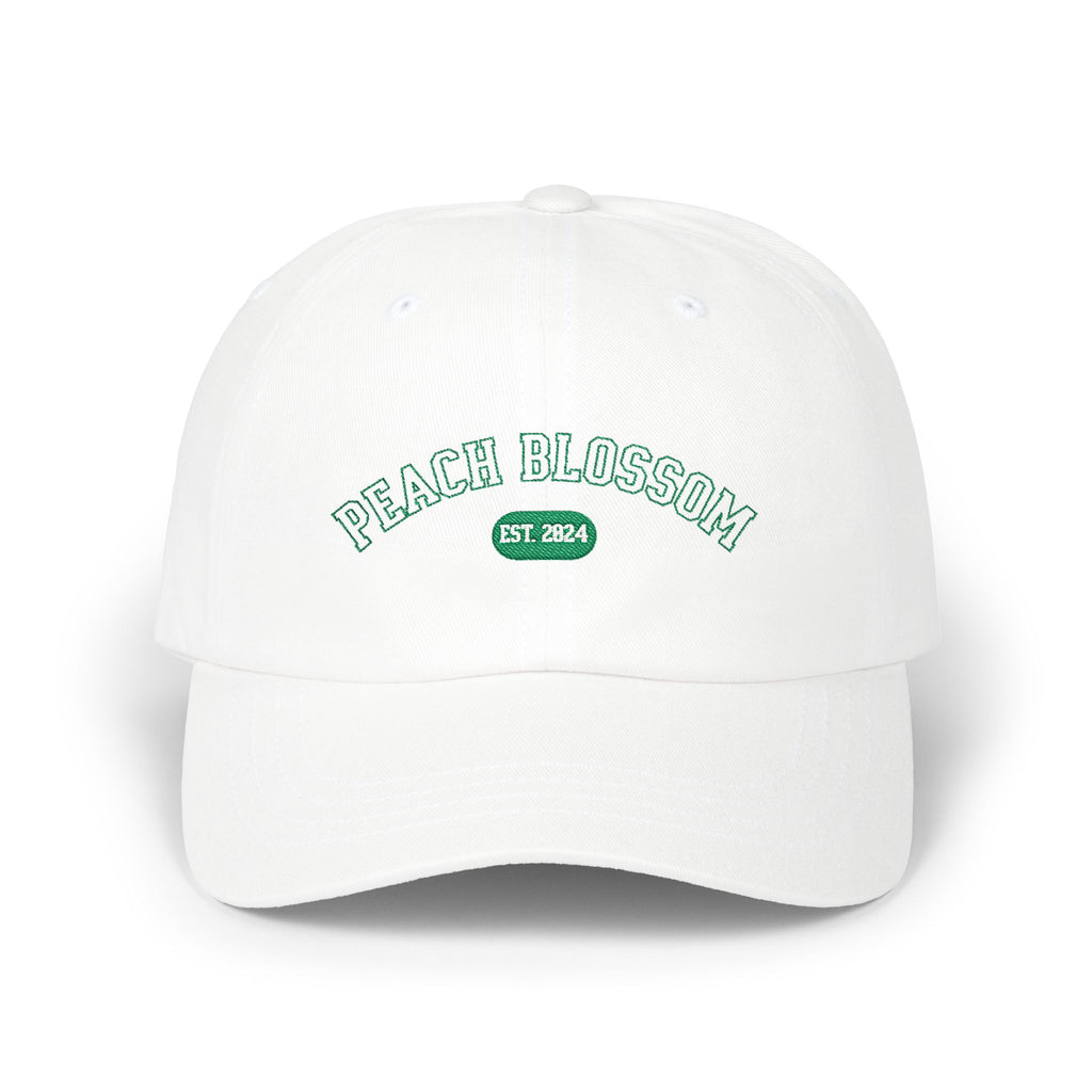 Peach Blossom Embroidered Classic Cap