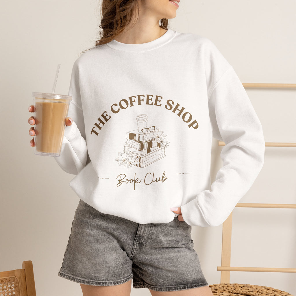 Coffee Shop Book Club Crewneck Sweatshirt