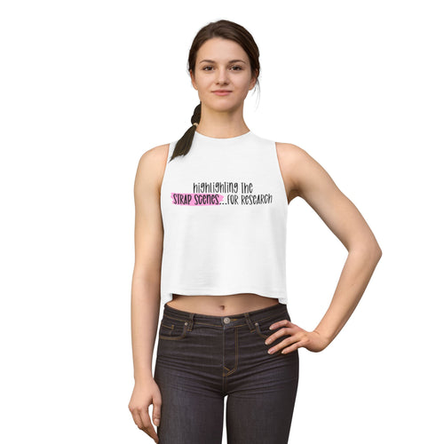 "Highlighting the Strap Scenes...For Research" Crop Top