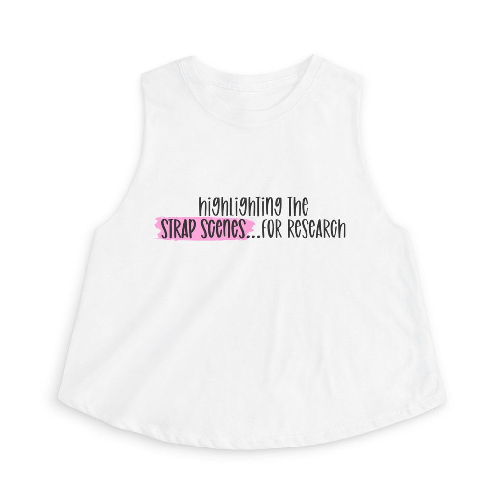 "Highlighting the Strap Scenes...For Research" Crop Top