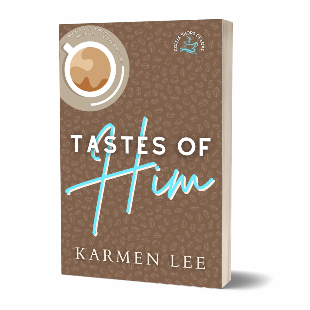 Tastes of Him (Coffee Shops of Love #3) Signed Paperback